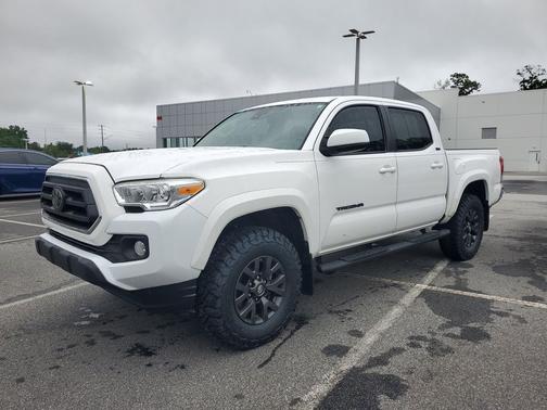 Super White 2021 Toyota Tacoma SR5