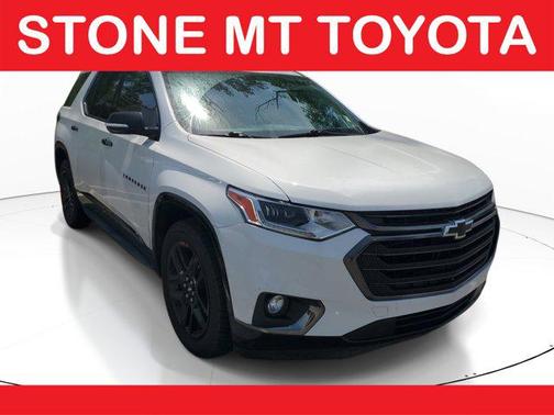 Summit White 2018 Chevrolet Traverse Premier