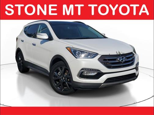 Frost White Pearl 2017 Hyundai Santa Fe Sport 2.0L Turbo Ultimate