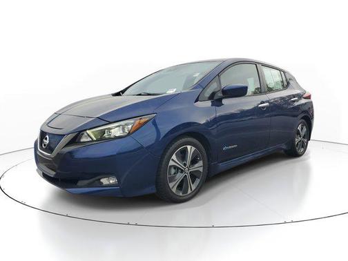Deep Blue Pearl 2018 Nissan Leaf SV