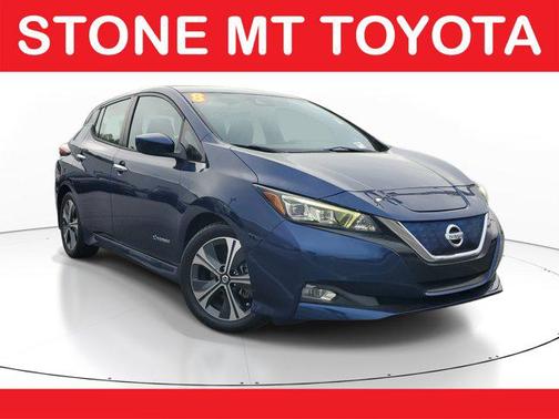 Deep Blue Pearl 2018 Nissan Leaf SV