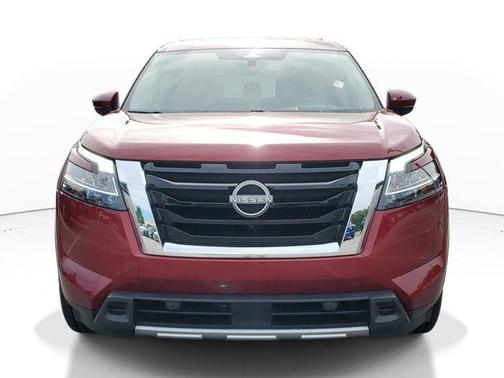 Scarlet Ember Tintcoat 2023 Nissan Pathfinder Platinum 4WD