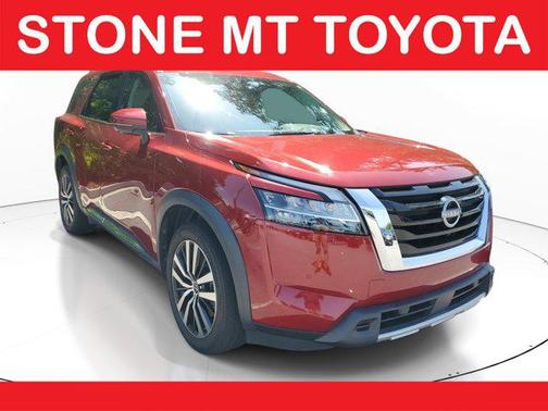 Scarlet Ember Tintcoat 2023 Nissan Pathfinder Platinum 4WD