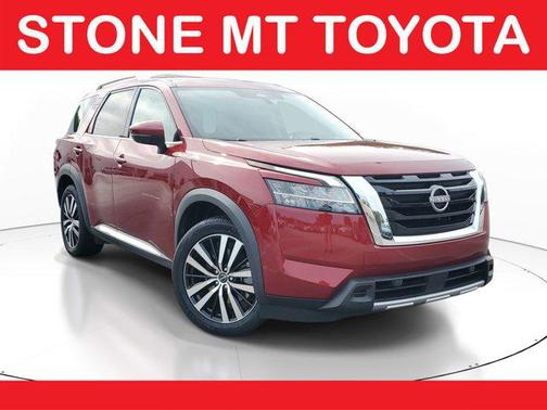 Scarlet Ember Tintcoat 2023 Nissan Pathfinder Platinum 4WD