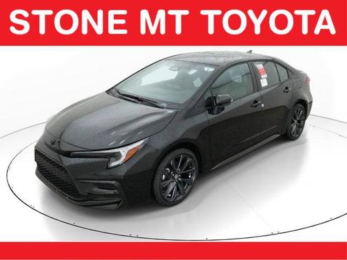 Midnight Black Metallic 2026 Toyota Corolla SE