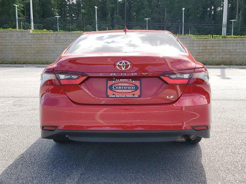 Supersonic Red 2024 Toyota Camry LE