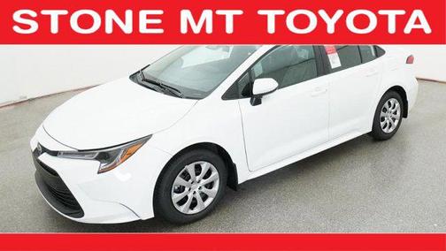 Ice Cap 2026 Toyota Corolla LE Sedan