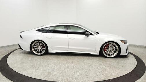 Glacier White Metallic 2021 Audi RS 7 4.0T