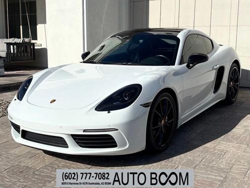 White 2017 Porsche 718 Cayman S