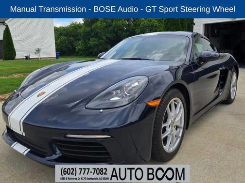 Night Blue Metallic 2021 Porsche 718 Cayman T