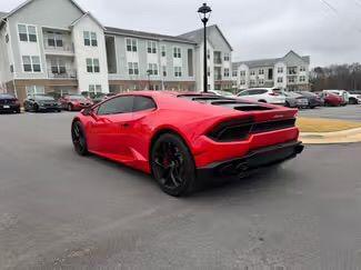Rosso Mars Metallic 2017 Lamborghini Huracan LP580-2