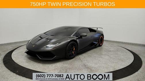 Nero Serapis Metallic 2015 Lamborghini Huracan LP610-4
