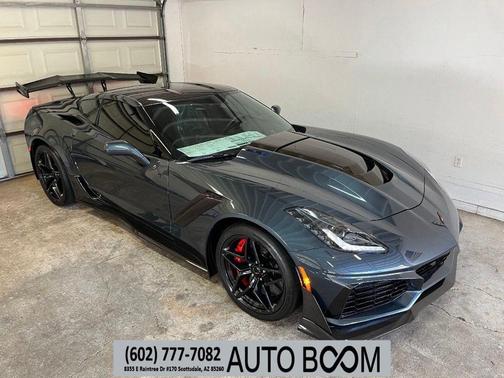 Shadow Gray Metallic 2019 Chevrolet Corvette ZR1