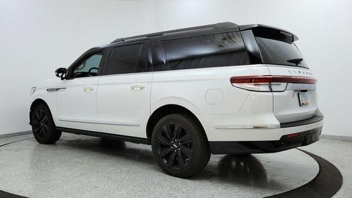 Pristine White Metallic Tri-Coat 2023 Lincoln Navigator Black Label
