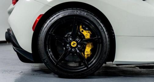 White 2022 Ferrari F8 Spider Base