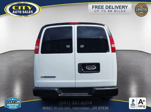 Summit White 2023 Chevrolet Express 3500 RWD 3500 Extended Wheelbase LS