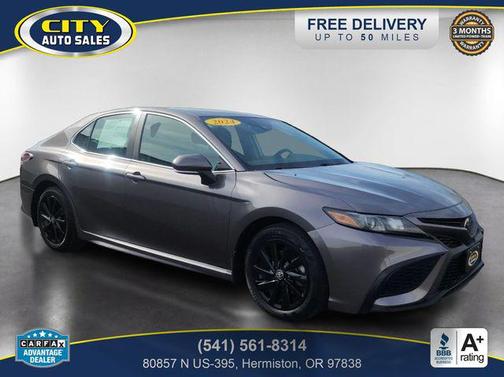Predawn Gray Mica 2024 Toyota Camry SE