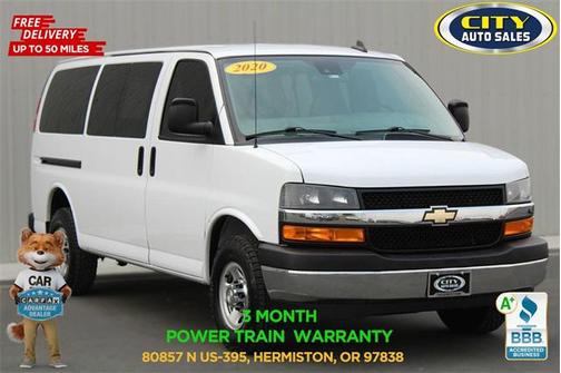 2020 Chevrolet Express 3500 RWD 3500 Regular Wheelbase LT