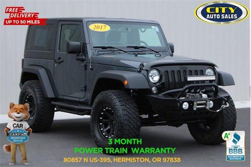 2017 Jeep Wrangler Sport