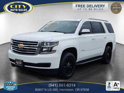 Summit White 2020 Chevrolet Tahoe LS