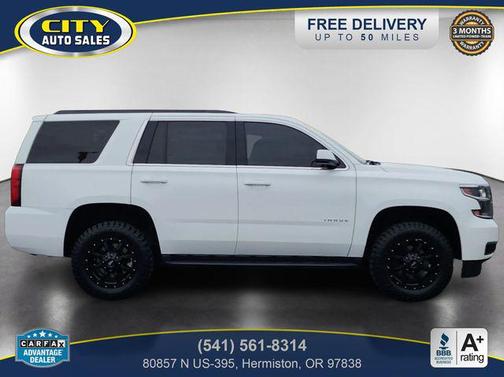 Summit White 2020 Chevrolet Tahoe LS