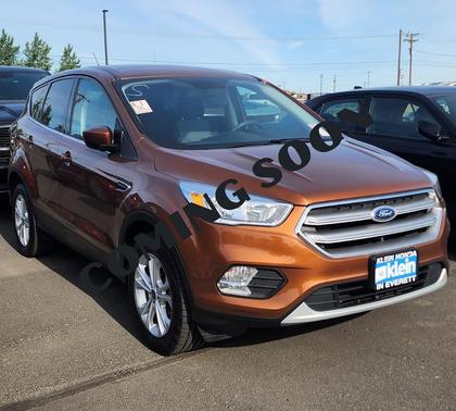 Canyon Ridge Metallic 2017 Ford Escape SE
