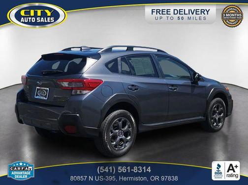 Magnetite Gray Metallic 2021 Subaru Crosstrek Sport