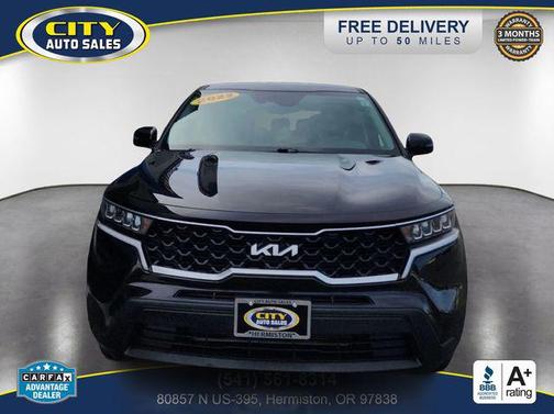 Ebony Black 2022 Kia Sorento LX