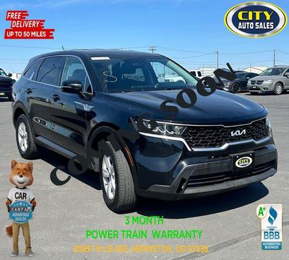 Ebony Black 2022 Kia Sorento LX