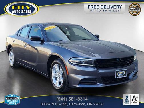 Granite Crystal Metallic Clearcoat 2023 Dodge Charger SXT