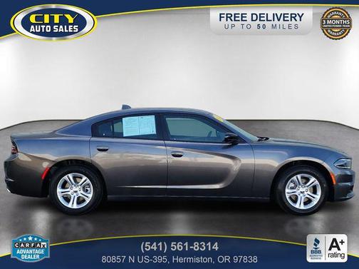 Granite Crystal Metallic Clearcoat 2023 Dodge Charger SXT