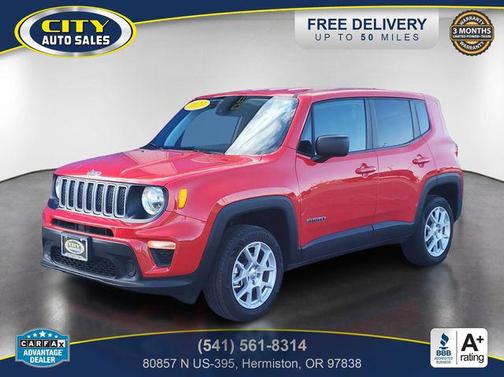Colorado Red Clearcoat 2023 Jeep Renegade Latitude