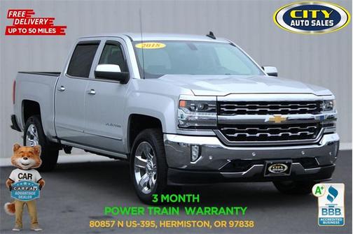 2018 Chevrolet Silverado 1500 LTZ