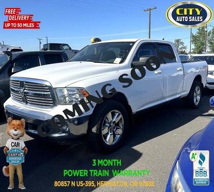 Bright White Clearcoat 2019 RAM 1500 Big Horn