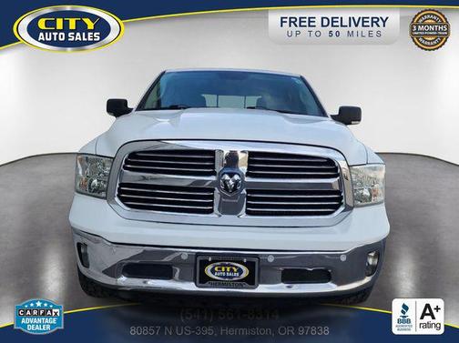 Bright White Clearcoat 2019 RAM 1500 Big Horn