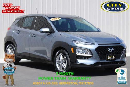 Sonic Silver 2021 Hyundai KONA SE