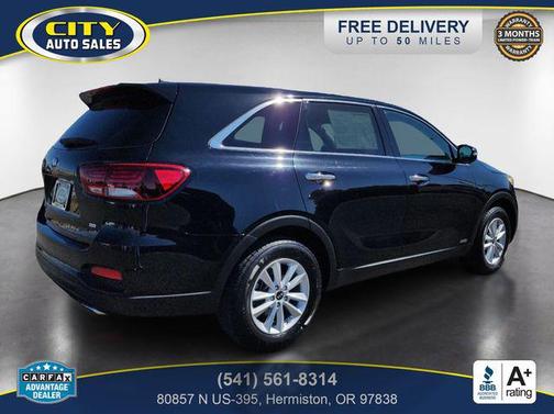 Ebony Black 2020 Kia Sorento LX