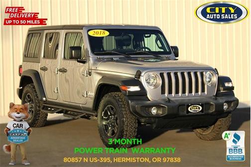 2018 Jeep Wrangler Unlimited Sport