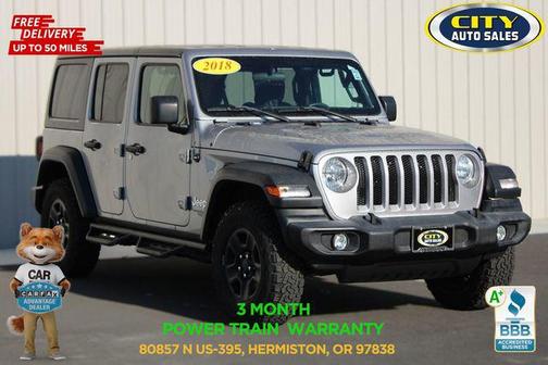 2018 Jeep Wrangler Unlimited Sport