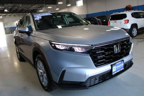 Lunar Silver Metallic 2024 Honda CR-V EX-L
