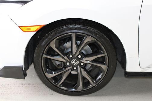 White Orchid Pearl 2018 Honda Civic Sport