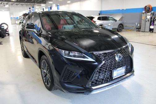 Obsidian Black 2021 Lexus RX 350 F SPORT Appearance