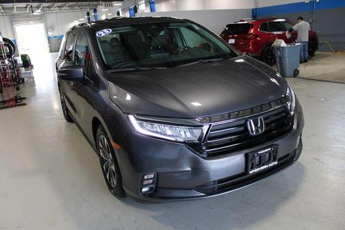 Modern Steel Metallic 2023 Honda Odyssey EX-L