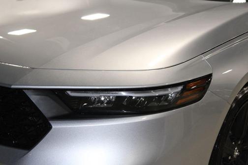 Solar Silver Metallic 2026 Honda Accord Hybrid Sport-L
