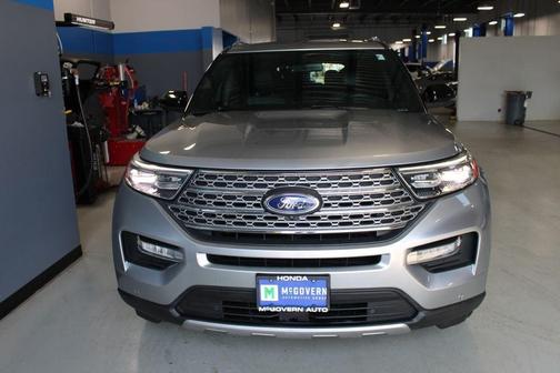 Iconic Silver Metallic 2020 Ford Explorer Limited