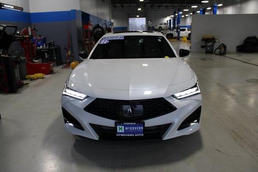 Platinum White Pearl 2022 Acura TLX A-Spec