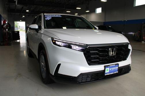 Platinum White Pearl 2025 Honda CR-V EX-L