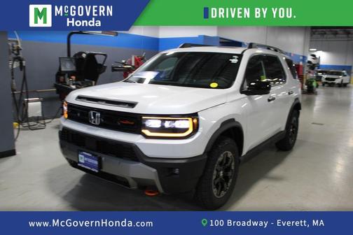 Platinum White Pearl 2026 Honda Passport TrailSport Elite