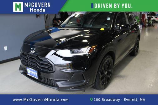 Crystal Black Pearl 2023 Honda HR-V Sport