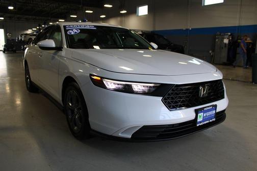 Platinum White Pearl 2024 Honda Accord EX